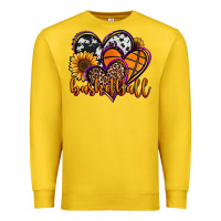 Lemon basketball hearts Premium Sweatshirt - Jasminsmagicworld
