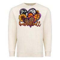 Sandshell basketball hearts Premium Sweatshirt - Jasminsmagicworld