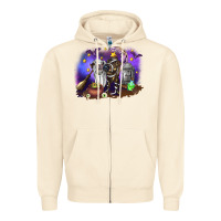 Sandshell Cow Halloween Zipper Hoodie - RanaPortraitStore