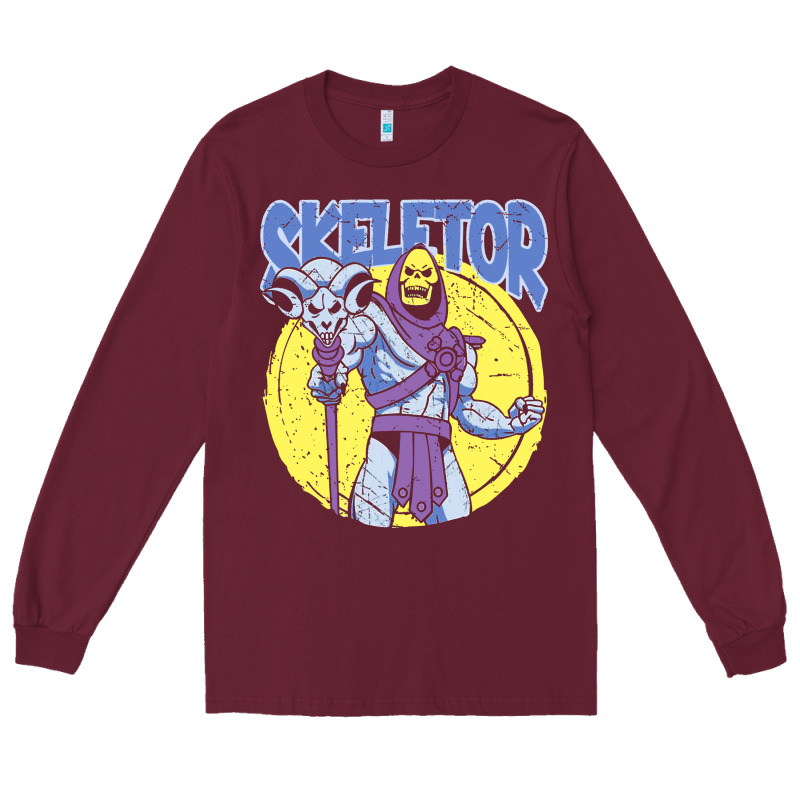 Skeletor Long Sleeve Tee by baoMotion | Teevron