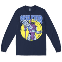 Navy skeletor Long Sleeve Tee - baoMotion