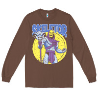 Chestnut skeletor Long Sleeve Tee - baoMotion