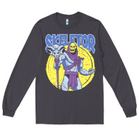 Smoke skeletor Long Sleeve Tee - baoMotion