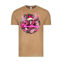 Vintage Camel pink merry christmas Vintage Tee - FaDigitalArtStudio