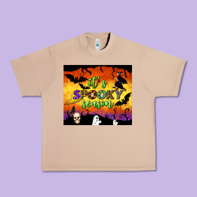 It's Spooky Season Tumbler Urban Heavy Tee Designed By Bundleandbundleshop