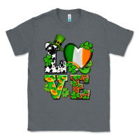 Charcoal Heather Love St. Patrick's Classic Tee - OliviaCreatesArt