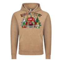 Vintage Coffee hanging with my gnomies Vintage Hoodie - CowhideDigitalArt