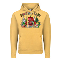 Vintage Mustard hanging with my gnomies Vintage Hoodie - CowhideDigitalArt