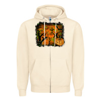 Sandshell Halloween Background Zipper Hoodie - RanaPortraitStore
