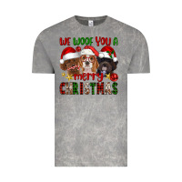 Cloud Rock We Woof You A Merry Christmas Vintage Tee - FaDigitalArtStudio