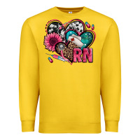 Lemon rn registered nurse hearts Premium Sweatshirt - Jasminsmagicworld