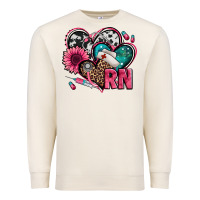 Sandshell rn registered nurse hearts Premium Sweatshirt - Jasminsmagicworld