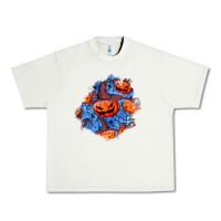 Pistachio halloween pumpkin patch  5 Urban Heavy Tee - BundleAndBundleShop