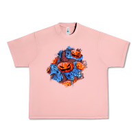 Salmon halloween pumpkin patch  5 Urban Heavy Tee - BundleAndBundleShop