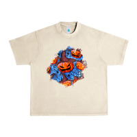 Sandshell halloween pumpkin patch  5 Urban Heavy Tee - BundleAndBundleShop