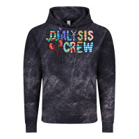 Cloud Black dialysis crew Vintage Hoodie - CowhideDigitalArt