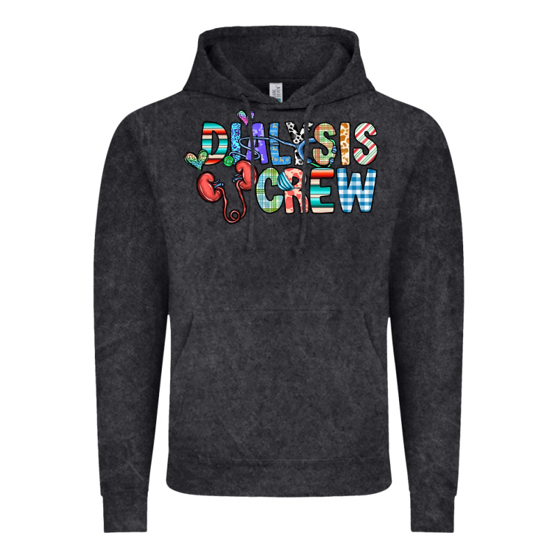 Dialysis Crew Vintage Hoodie by CowhideDigitalArt | Teevron