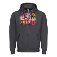Smoke Trick or treat Zipper Hoodie - RanaPortraitStore