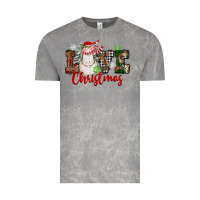 Cloud Rock Love Christmas Snowman Vintage Tee - FaDigitalArtStudio