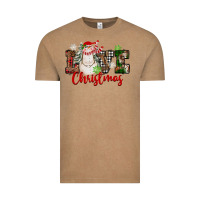 Vintage Coffee Love Christmas Snowman Vintage Tee - FaDigitalArtStudio