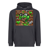 Smoke St. Patrick's Day hearts Heavyweight Hoodie - Jasminsmagicworld