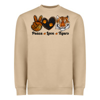 Mushroom peace love tigers Heavyweight Sweatshirt - RanaPortraitStore