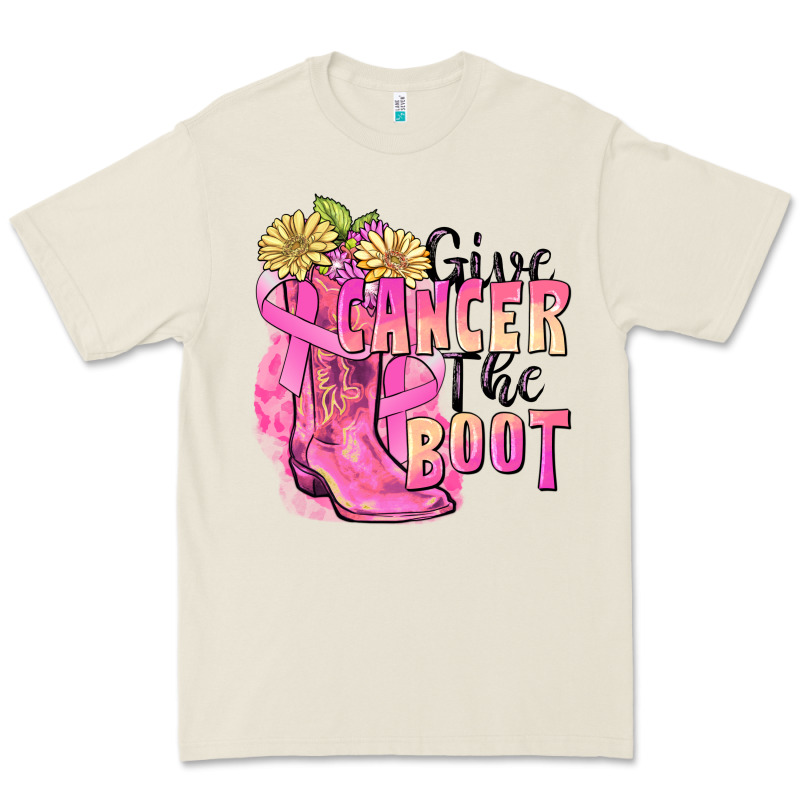 Give Cancer The Boot Premium Tee by FaDigitalArtStudio | Teevron