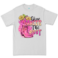 Dove Grey give cancer the boot Premium Tee - FaDigitalArtStudio