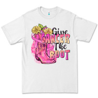 White give cancer the boot Premium Tee - FaDigitalArtStudio