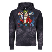 Cloud Black ho ho ho im loaded Vintage Hoodie - CowhideDigitalArt