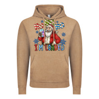 Vintage Coffee ho ho ho im loaded Vintage Hoodie - CowhideDigitalArt