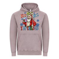 Vintage Zinc ho ho ho im loaded Vintage Hoodie - CowhideDigitalArt
