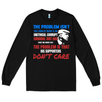 Black criminal dirtbag anti trump Long Sleeve Tee - baoMotion