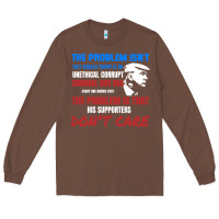 Chestnut criminal dirtbag anti trump Long Sleeve Tee - baoMotion