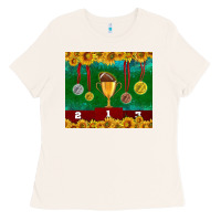 Bone american football trophy cup and medal tumbler Ladies Tee - BundleAndBundleShop