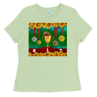 Matcha american football trophy cup and medal tumbler Ladies Tee - BundleAndBundleShop