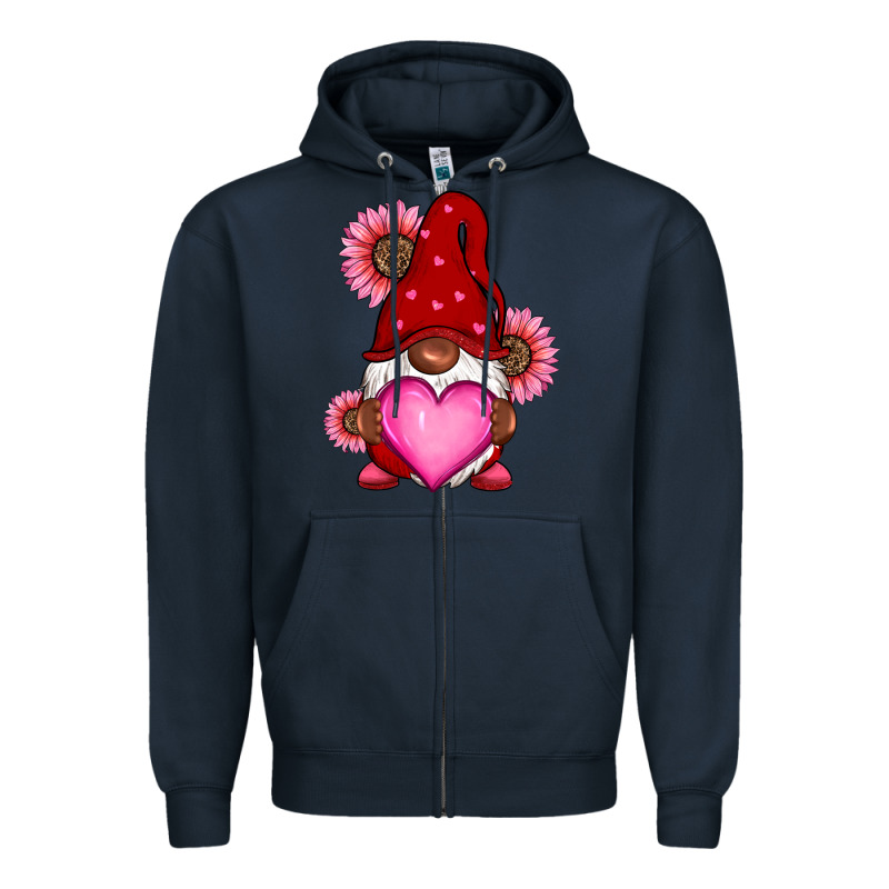 Valentine's Day Afro Gnome Zipper Hoodie by RanaPortraitStore | Teevron
