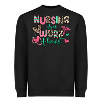 Black nursing is a work of heart Heavyweight Sweatshirt - RanaPortraitStore