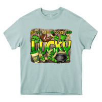 Arona All you need is coffee and lucky St. Patrick's Heavy Core Tee - HowdyJamesFarm