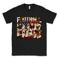 Black american football dad Classic Tee - Jasminsmagicworld