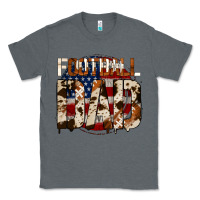 Charcoal Heather american football dad Classic Tee - Jasminsmagicworld