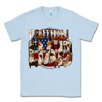 Dusty Blue american football dad Classic Tee - Jasminsmagicworld