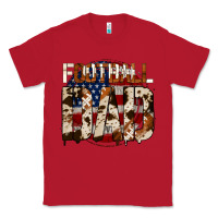 Red american football dad Classic Tee - Jasminsmagicworld