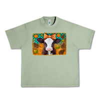 Oil Green autumn baby cow Urban Heavy Tee - Jasminsmagicworld