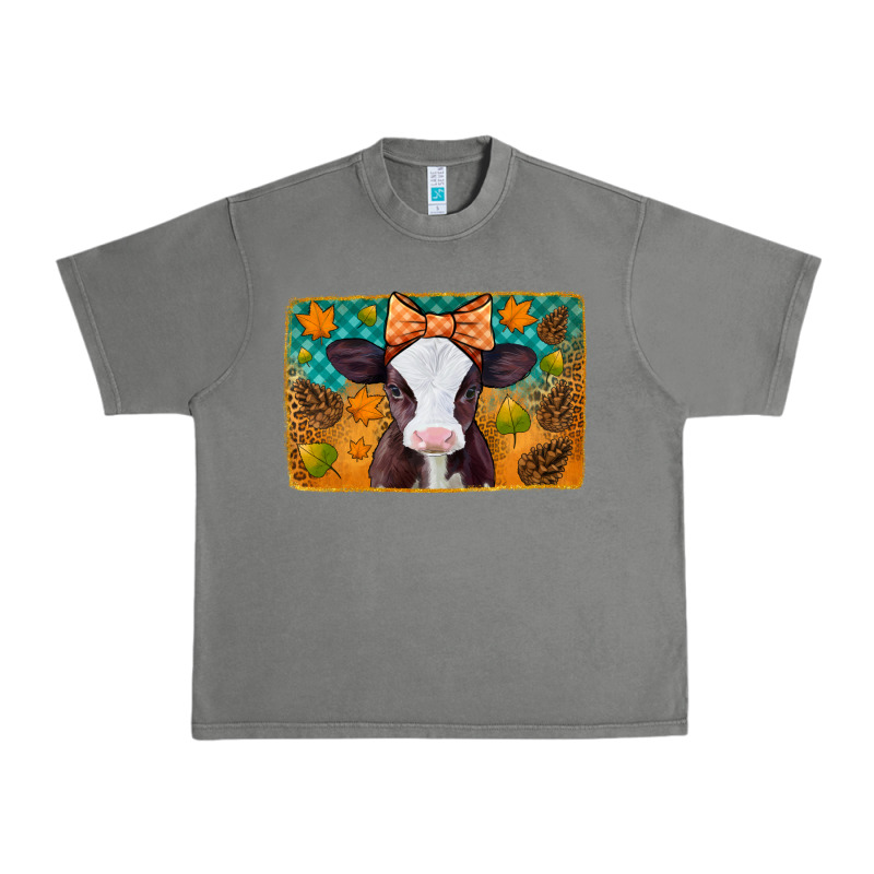 Autumn Baby Cow Urban Heavy Tee by Jasminsmagicworld | Teevron
