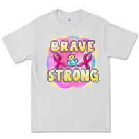 Dove Grey brave and strong cancer Premium Tee - FaDigitalArtStudio