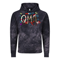 Cloud Black christmas nurse qma Vintage Hoodie - CowhideDigitalArt
