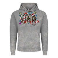 Cloud Rock christmas nurse qma Vintage Hoodie - CowhideDigitalArt