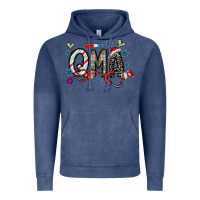 Vintage Denim christmas nurse qma Vintage Hoodie - CowhideDigitalArt