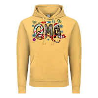 Vintage Mustard christmas nurse qma Vintage Hoodie - CowhideDigitalArt
